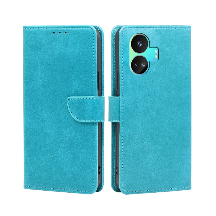 For Realme GT Neo5 SE Calf Texture Buckle Flip Leather Phone Case
