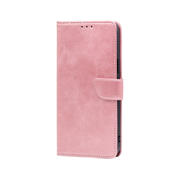 For Samsung Galaxy A04e 4G Calf Texture Buckle Flip Leather Phone Case