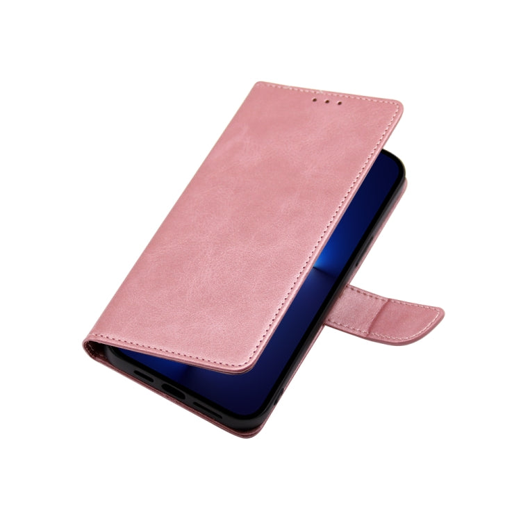For Samsung Galaxy A04e 4G Calf Texture Buckle Flip Leather Phone Case