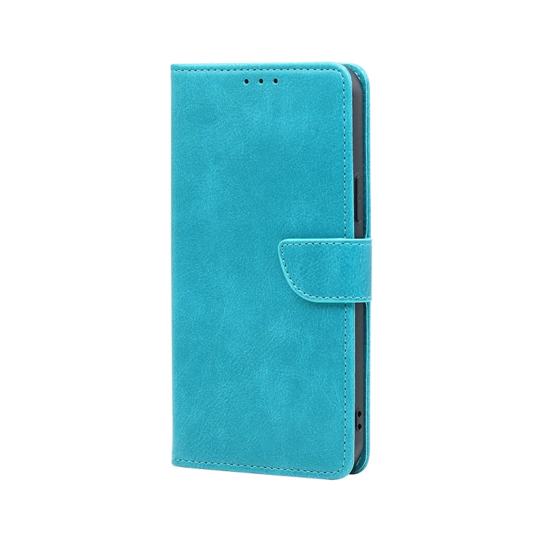 For Samsung Galaxy A04e 4G Calf Texture Buckle Flip Leather Phone Case