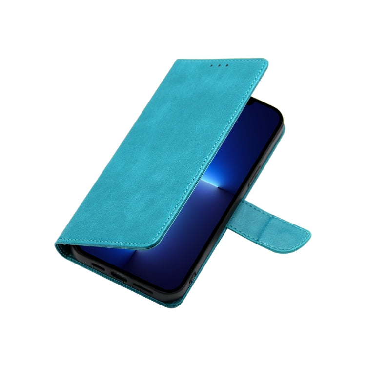 For Samsung Galaxy A04e 4G Calf Texture Buckle Flip Leather Phone Case