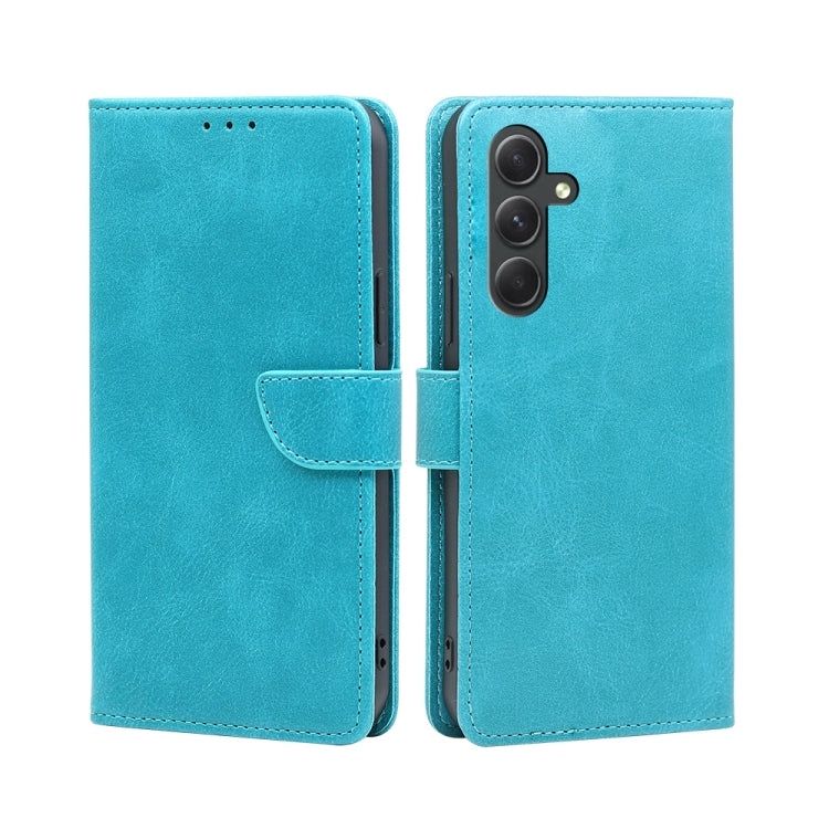 For Samsung Galaxy A54 5G Calf Texture Buckle Flip Leather Phone Case