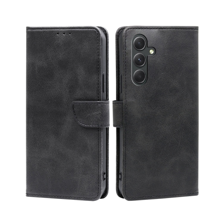 For Samsung Galaxy A54 5G Calf Texture Buckle Flip Leather Phone Case