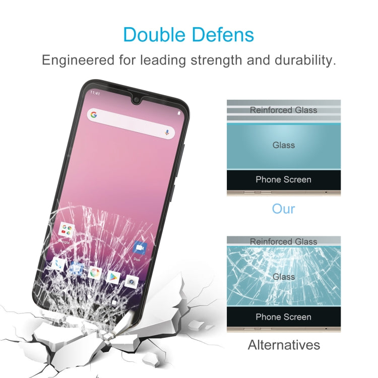 For Orbic Q10 4G 50pcs 0.26mm 9H 2.5D Tempered Glass Film