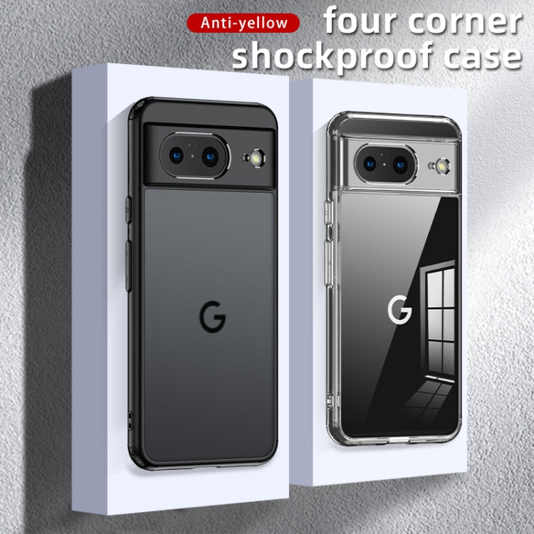 For Google Pixel 8 Armor Clear TPU Hard PC Phone Case