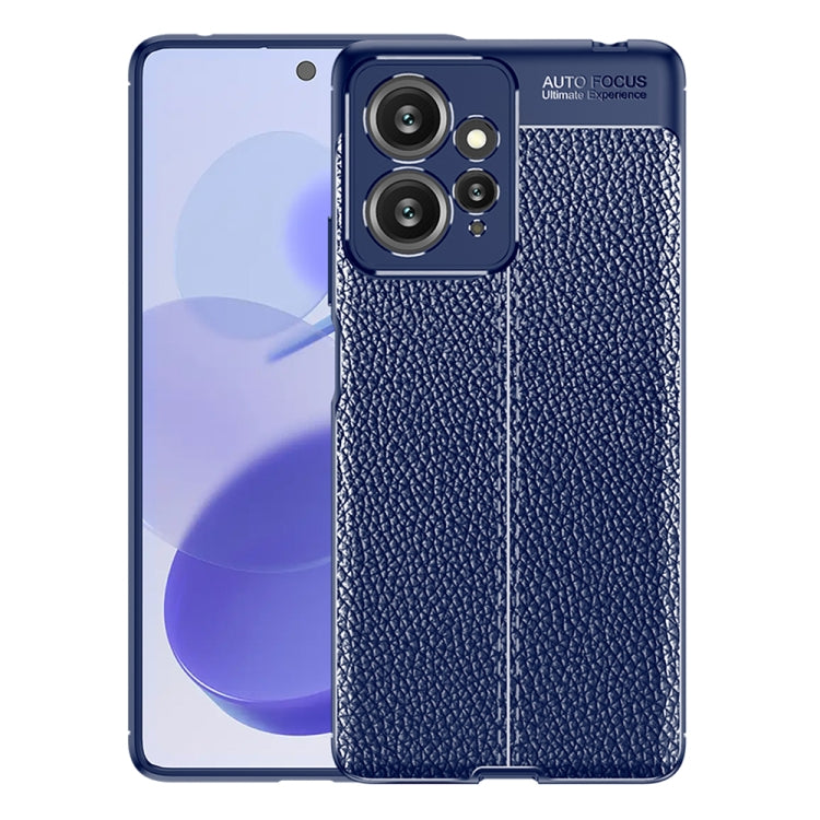 For Xiaomi Redmi Note 12 4G Global Litchi Texture Shockproof TPU Phone Case