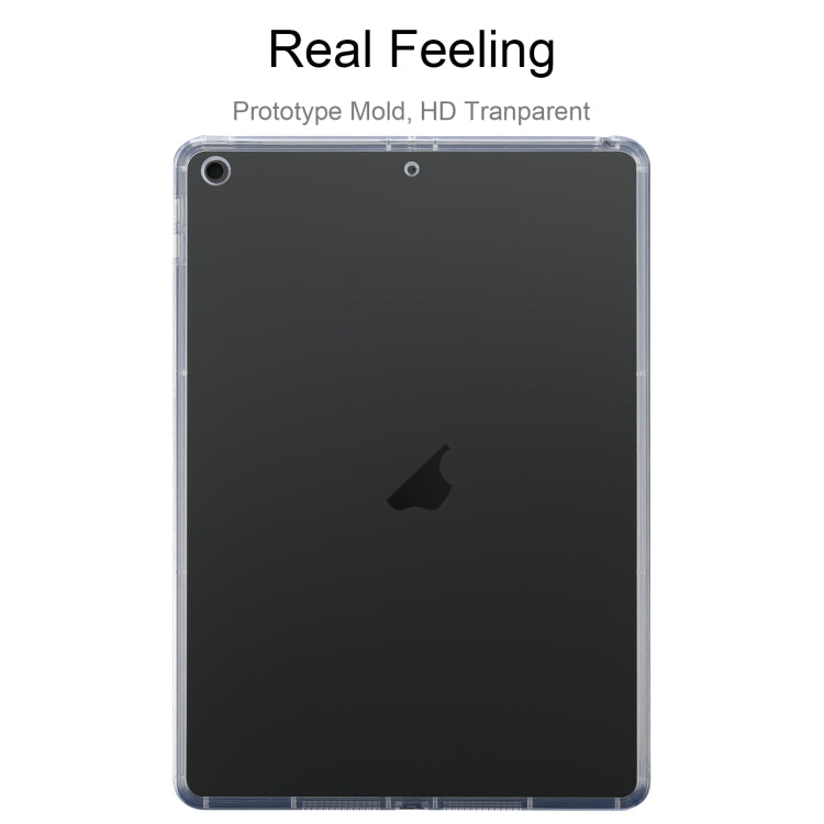 Clear Acrylic Shockproof TPU Tablet Case For iPad 10.2 2021 / 2020 / 2019(Transparent)