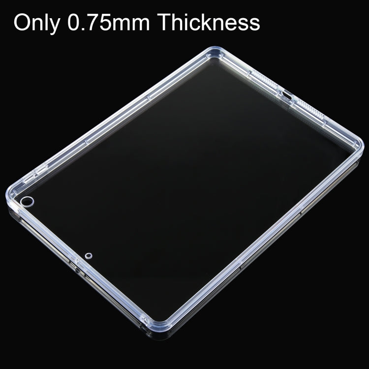 Clear Acrylic Shockproof TPU Tablet Case For iPad 10.2 2021 / 2020 / 2019(Transparent)