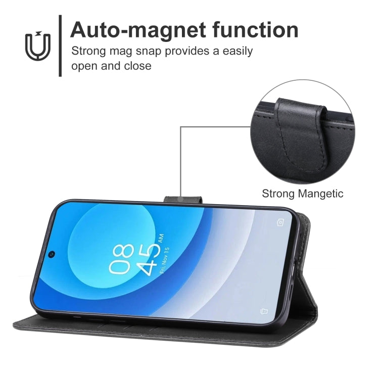 For Tecno Camon 20 Leather Phone Case