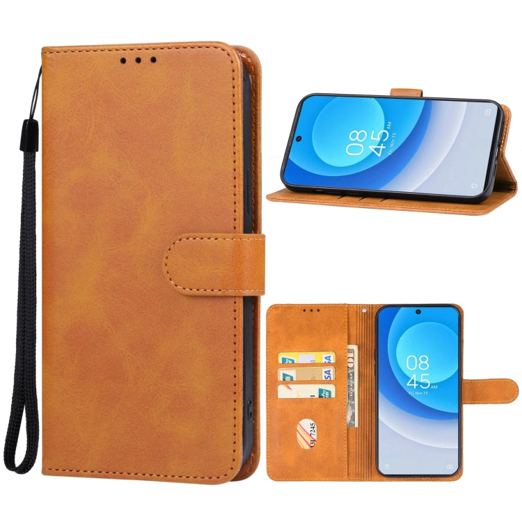 For Tecno Camon 20 Pro 4G Leather Phone Case