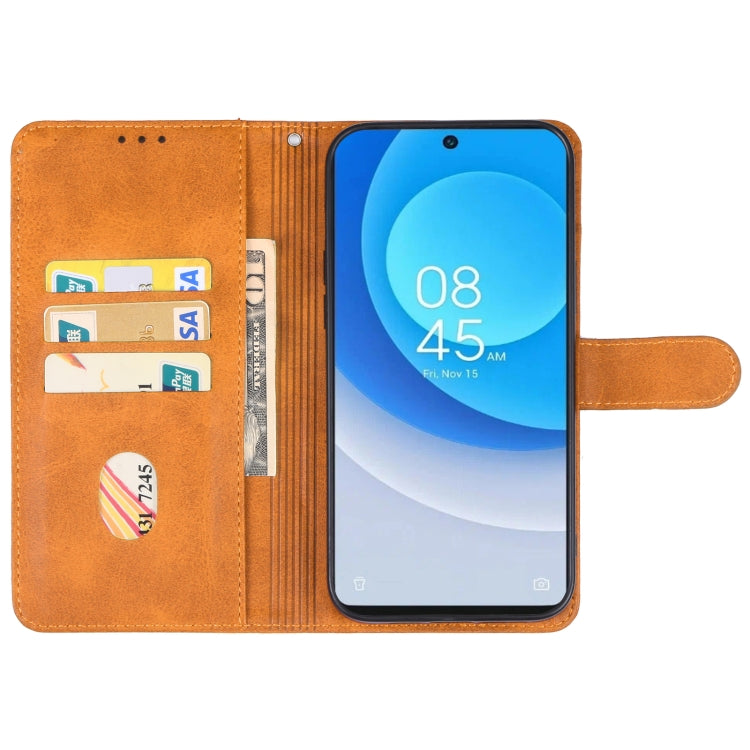 For Tecno Camon 20 Pro 4G Leather Phone Case