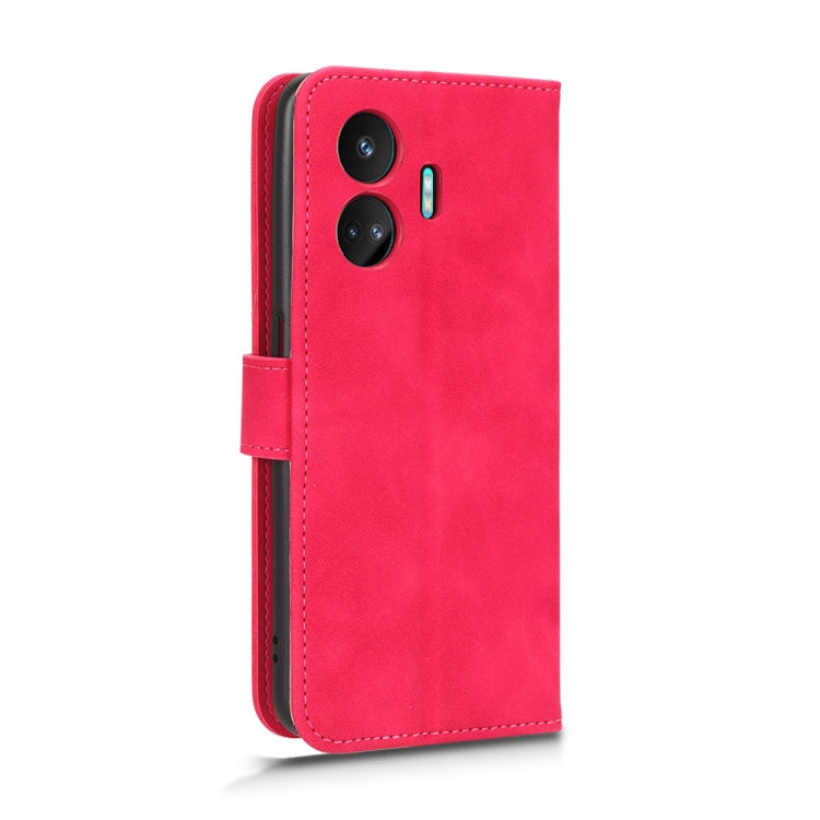 For Realme GT Neo5 SE Skin Feel Magnetic Flip Leather Phone Case