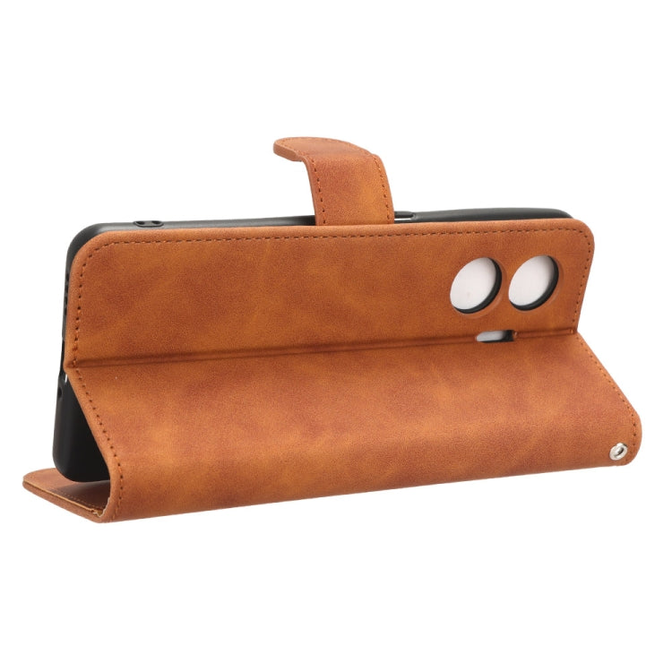 For Realme GT Neo5 SE Skin Feel Magnetic Flip Leather Phone Case