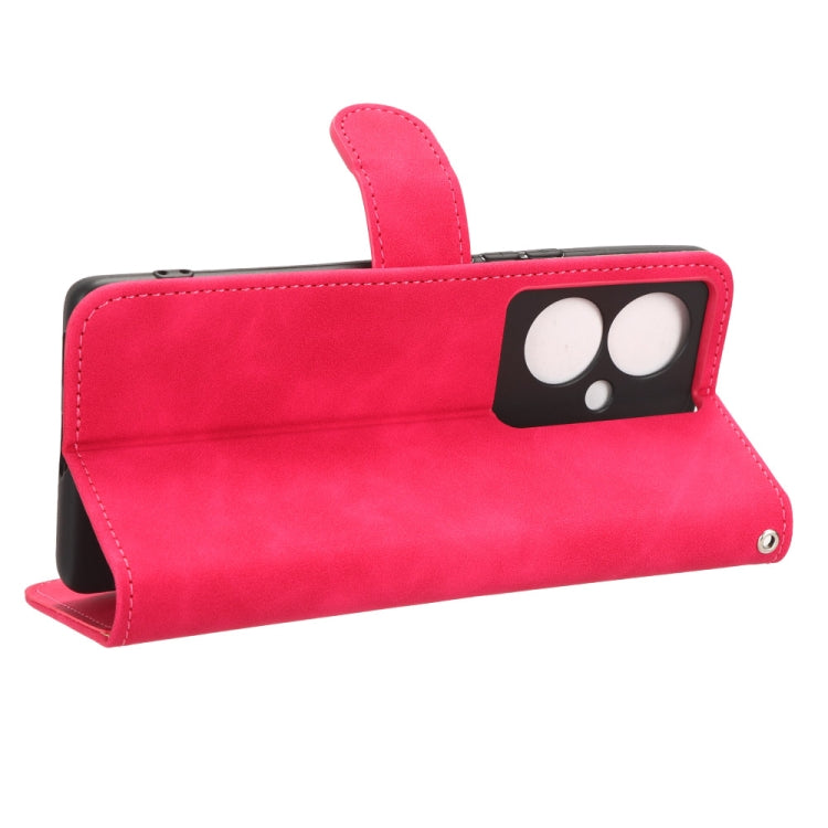 For vivo Y78 Plus Skin Feel Magnetic Flip Leather Phone Case