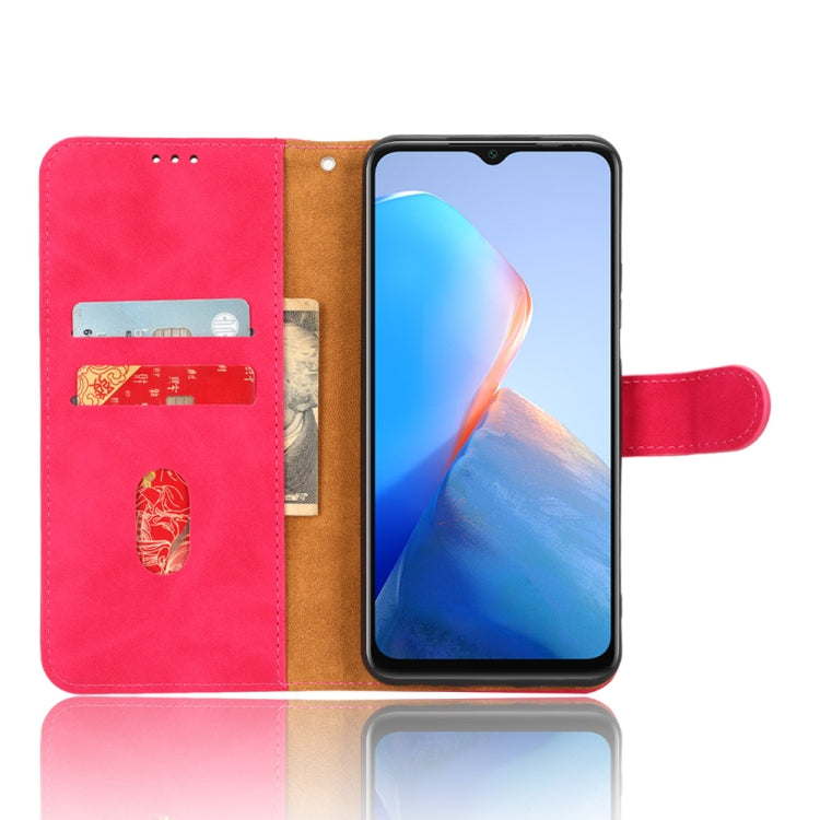 For lnfinix Smart 7 HD Skin Feel Magnetic Flip Leather Phone Case