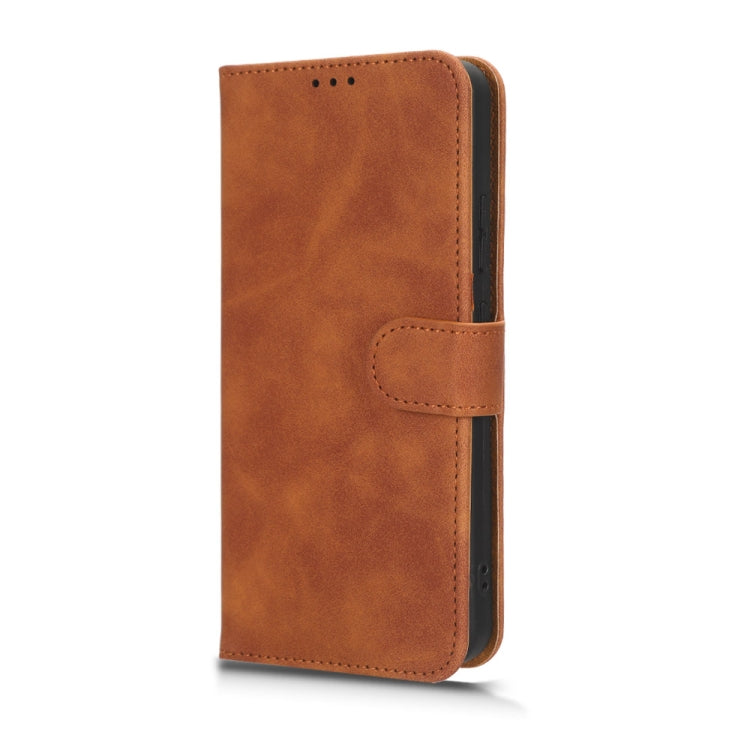 For lnfinix Smart 7 HD Skin Feel Magnetic Flip Leather Phone Case