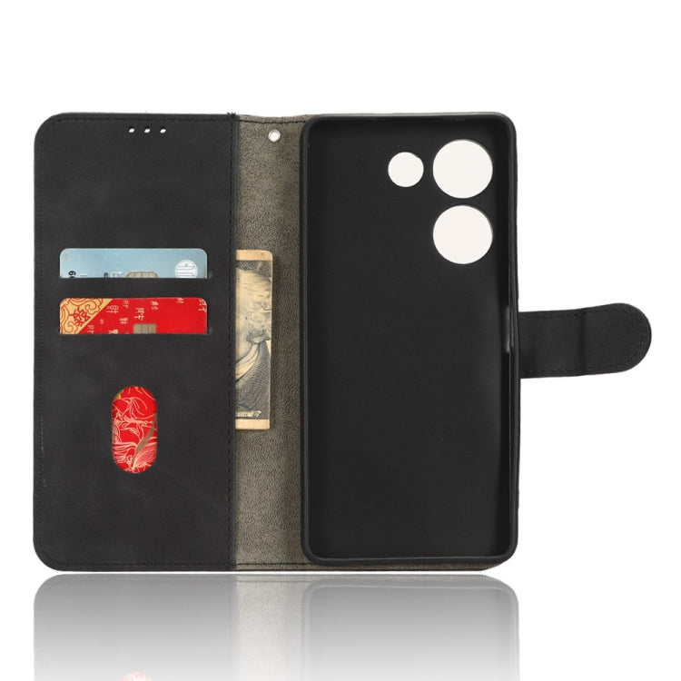 For TECNO Camon 20 Pro Skin Feel Magnetic Flip Leather Phone Case