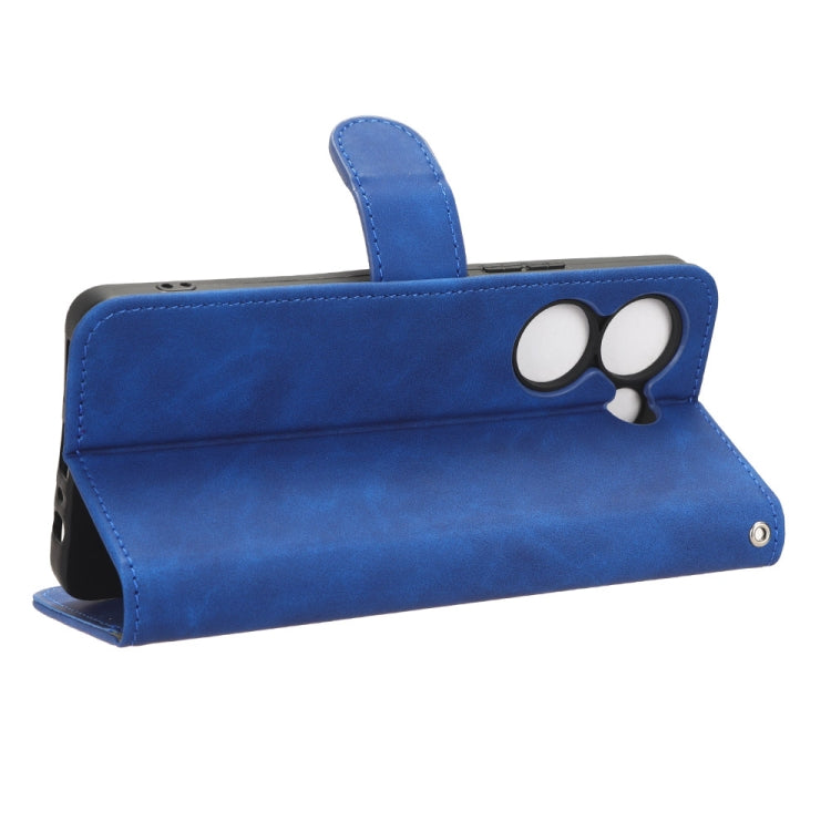 For TECNO Camon 20 Pro Skin Feel Magnetic Flip Leather Phone Case