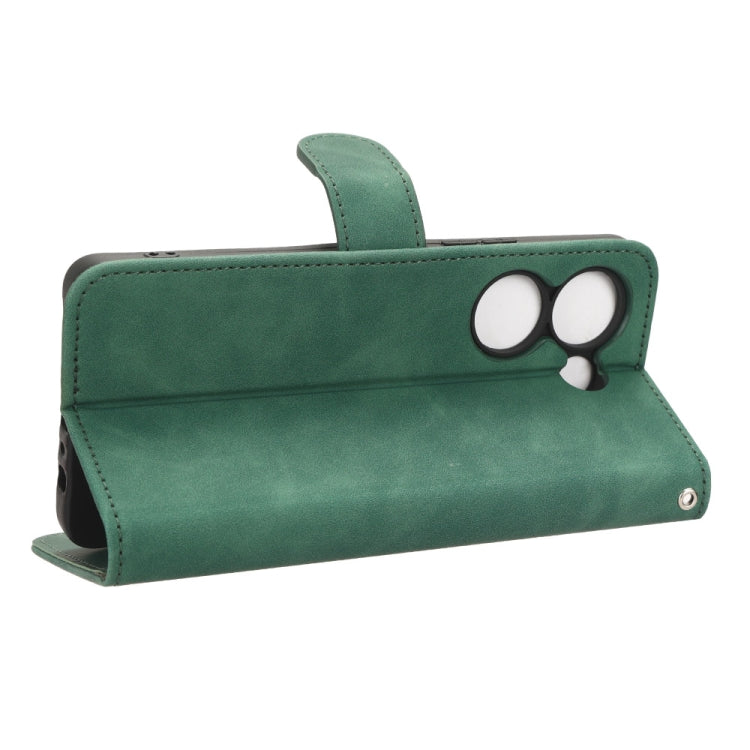 For TECNO Camon 20 Pro Skin Feel Magnetic Flip Leather Phone Case