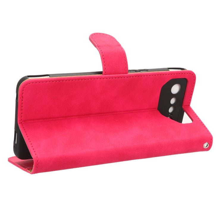 For ASUS ROG Phone 7 Skin Feel Magnetic Flip Leather Phone Case