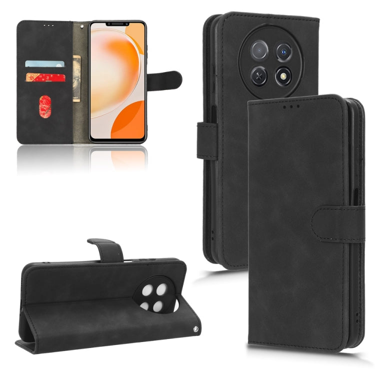 For Huawei Enjoy 60X Skin Feel Magnetic Flip Leather Phone Case