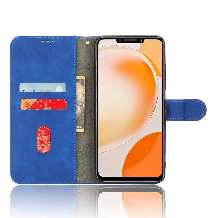 For Huawei Enjoy 60X Skin Feel Magnetic Flip Leather Phone Case