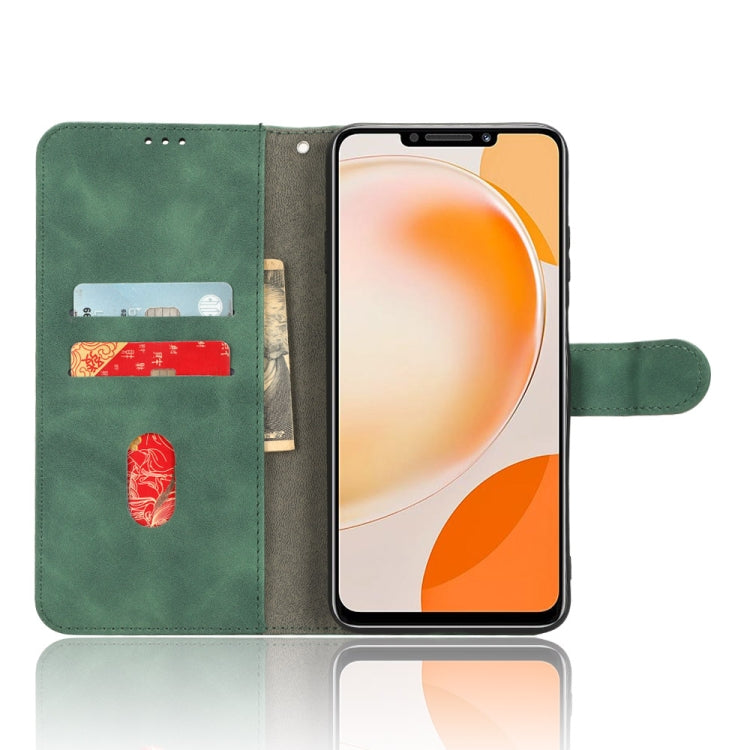 For Huawei Enjoy 60X Skin Feel Magnetic Flip Leather Phone Case