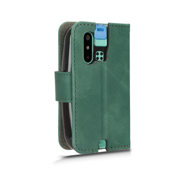 For Sharp MAMORINO6 Skin Feel Magnetic Flip Leather Phone Case