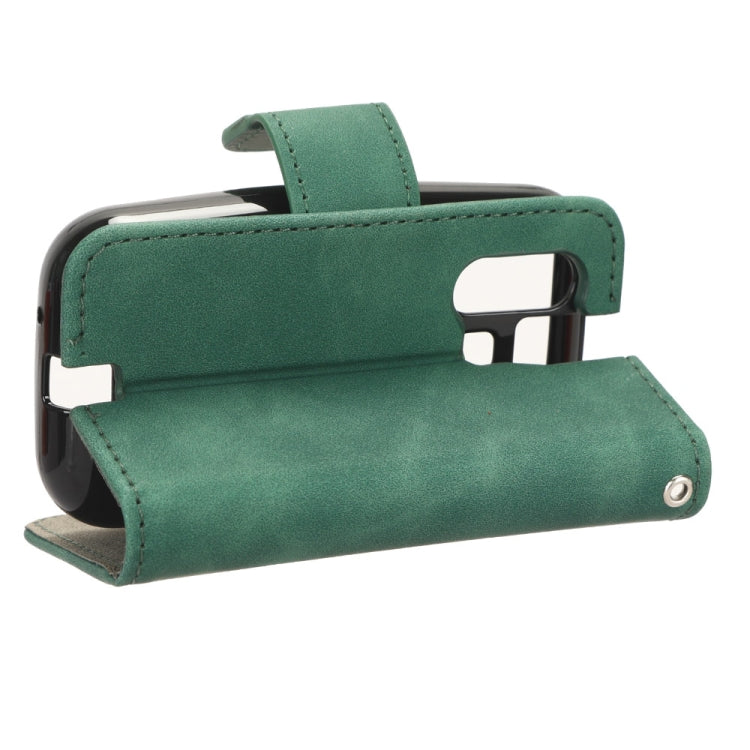 For Sharp MAMORINO6 Skin Feel Magnetic Flip Leather Phone Case