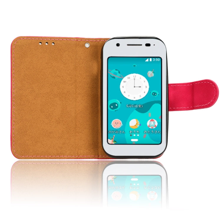 For Sharp MAMORINO6 Skin Feel Magnetic Flip Leather Phone Case