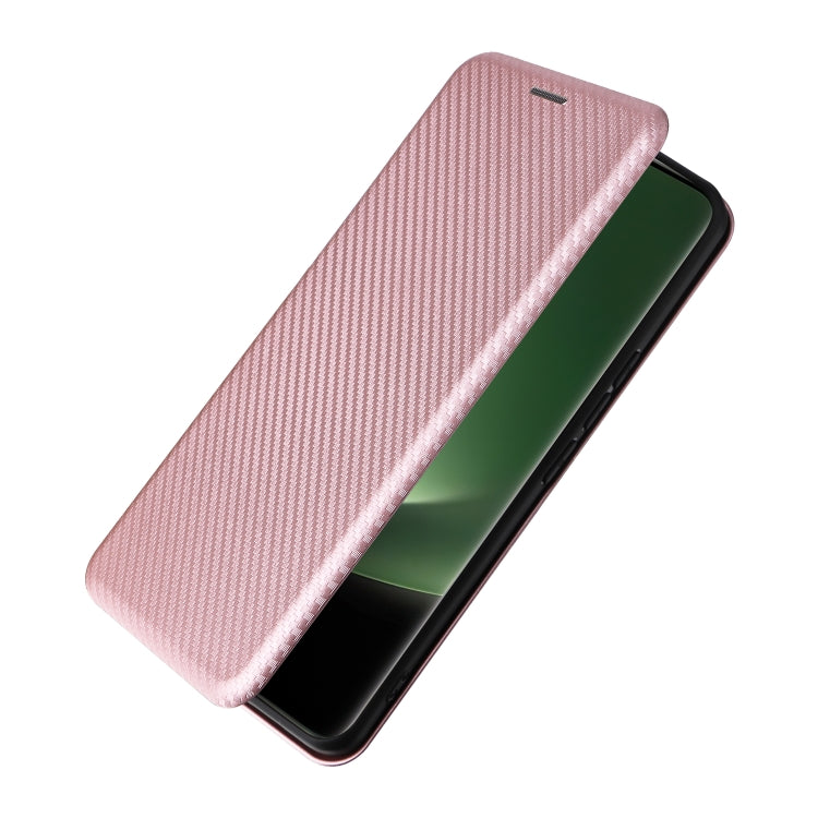 For Xiaomi 13 Ultra Carbon Fiber Texture Flip Leather Phone Case