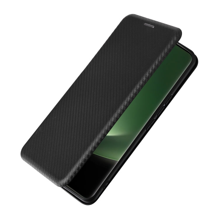 For Xiaomi 13 Ultra Carbon Fiber Texture Flip Leather Phone Case