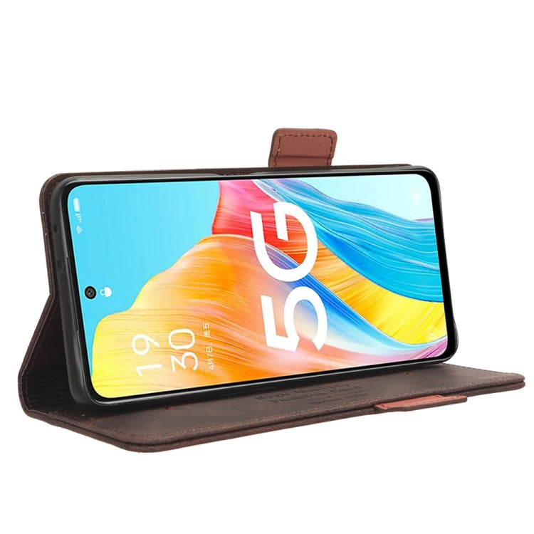 For OPPO A1 5G Magnetic Clasp Leather Phone Case