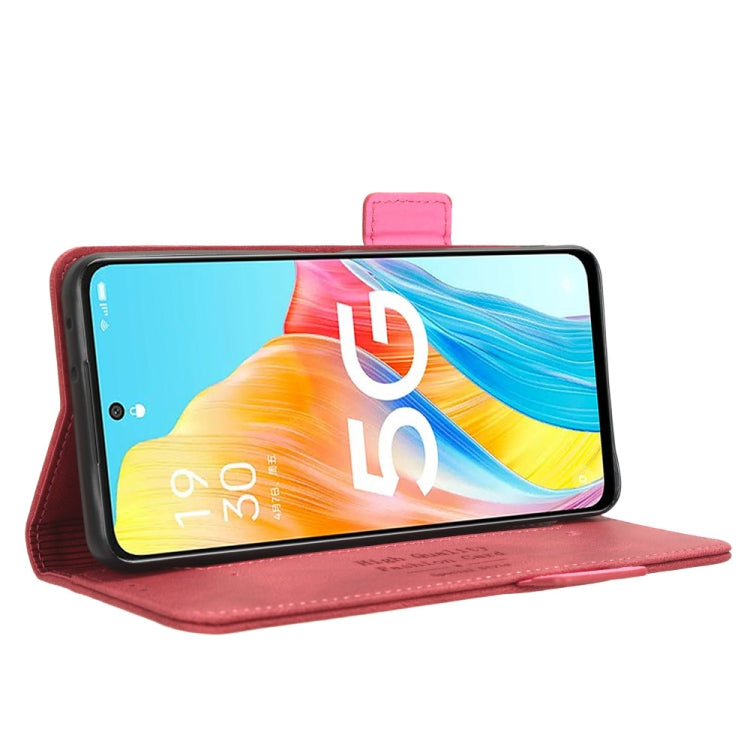 For OPPO A1 5G Magnetic Clasp Leather Phone Case