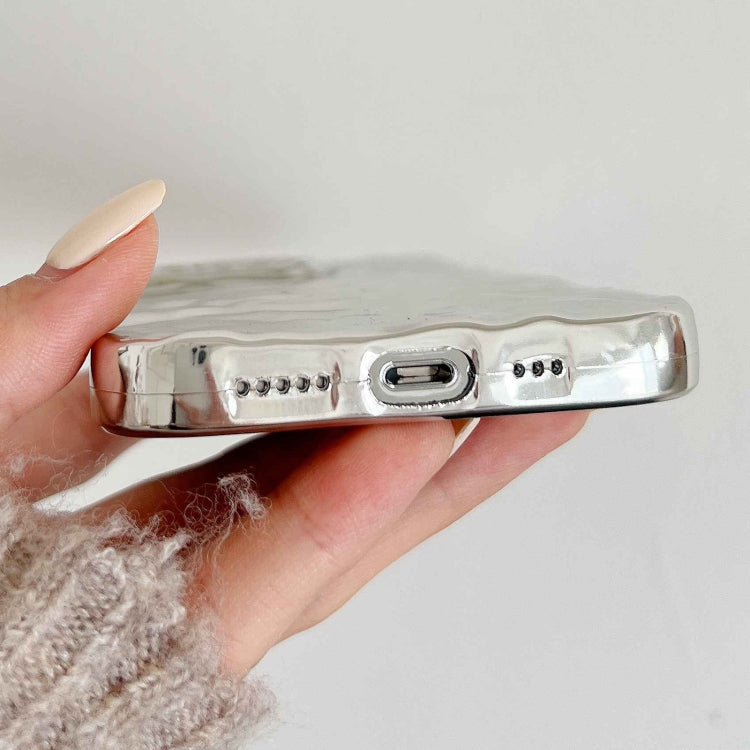 For iPhone 14 Pro Meteorite Texture Electroplating TPU Phone Case