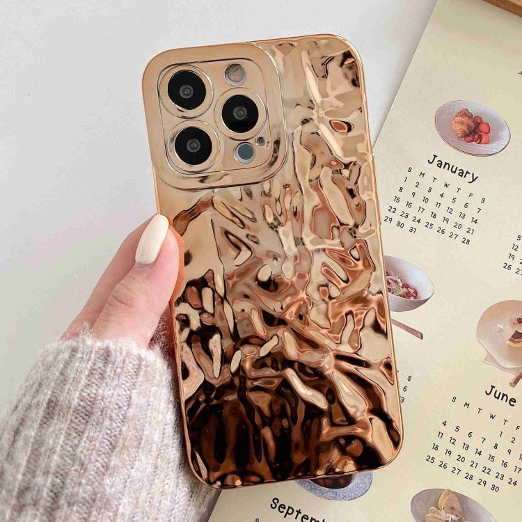 For iPhone 13 Pro Meteorite Texture Electroplating TPU Phone Case