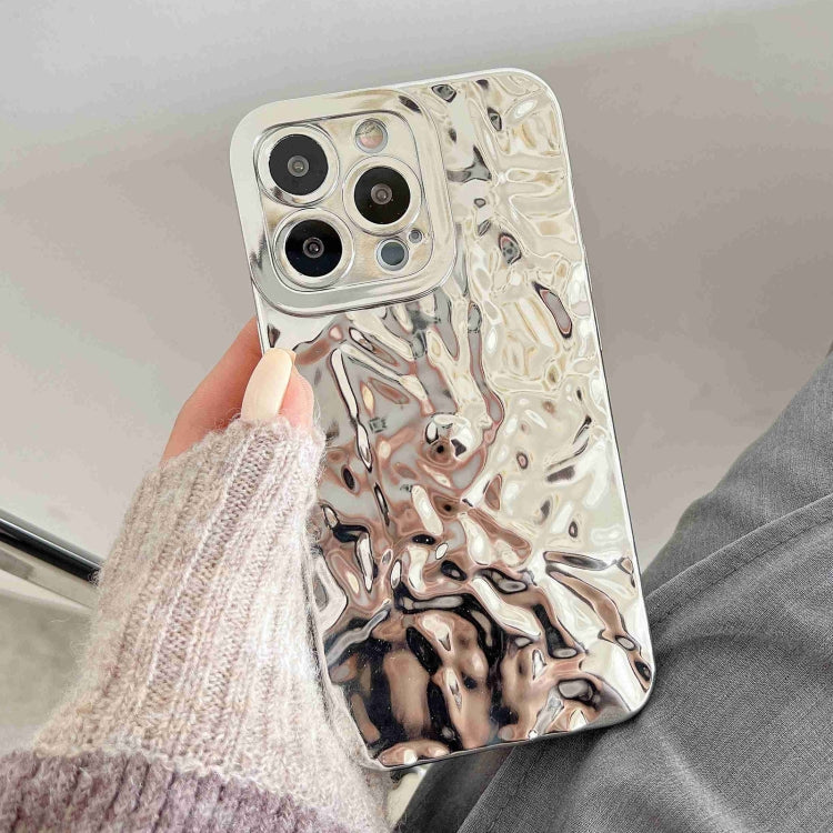 For iPhone 13 Pro Max Meteorite Texture Electroplating TPU Phone Case