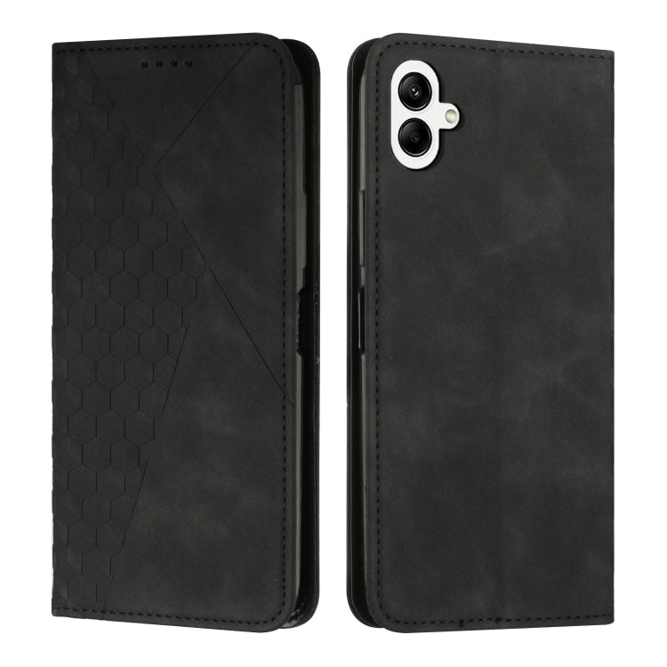 For Samsung Galaxy M14 5G / F14 5G Diamond Pattern Skin Feel Magnetic Leather Phone Case