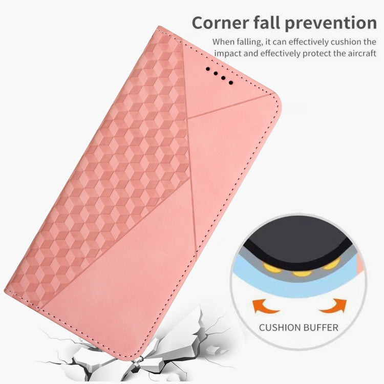 For Xiaomi 13 Ultra Diamond Pattern Skin Feel Magnetic Leather Phone Case