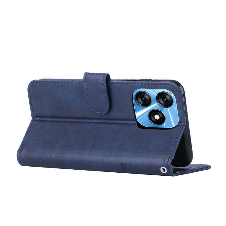 For Tecno Spark 10 Stitching Calf Texture Buckle Leather Phone Case