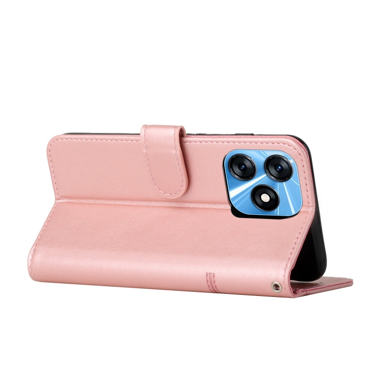 For Tecno Spark 10 Stitching Calf Texture Buckle Leather Phone Case