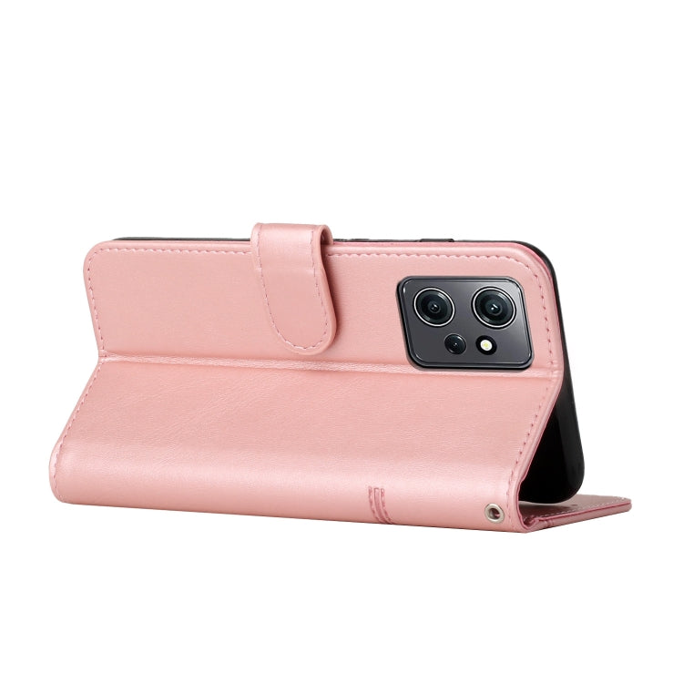 For Xiaomi Redmi Note 12 4G Global Stitching Calf Texture Buckle Leather Phone Case