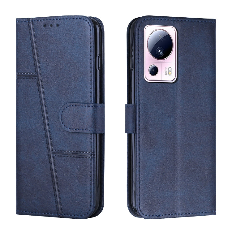 For Xiaomi Civi 2 / 13 Lite Stitching Calf Texture Buckle Leather Phone Case