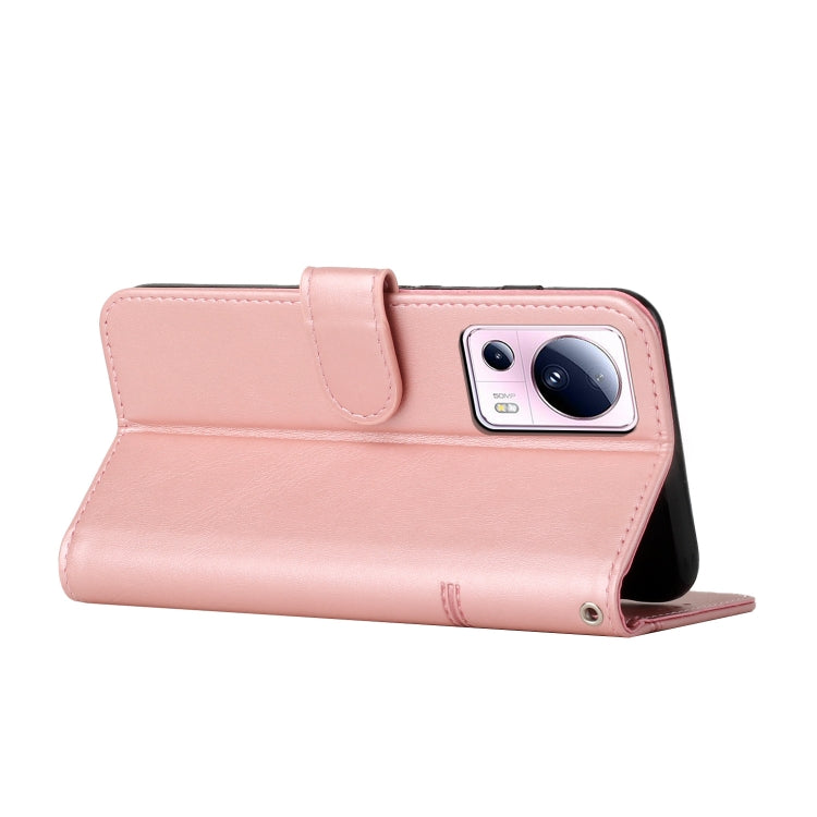 For Xiaomi Civi 2 / 13 Lite Stitching Calf Texture Buckle Leather Phone Case