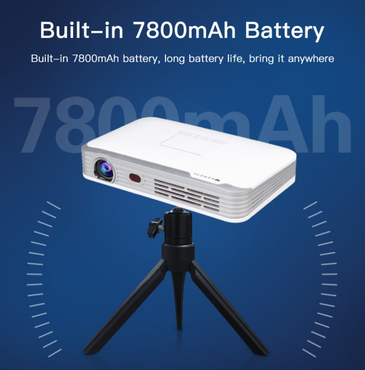 WOWOTO T9S TI DLP DMD 0.45 1280 x 800 4K 350ANSI RGB LED Smart Projector