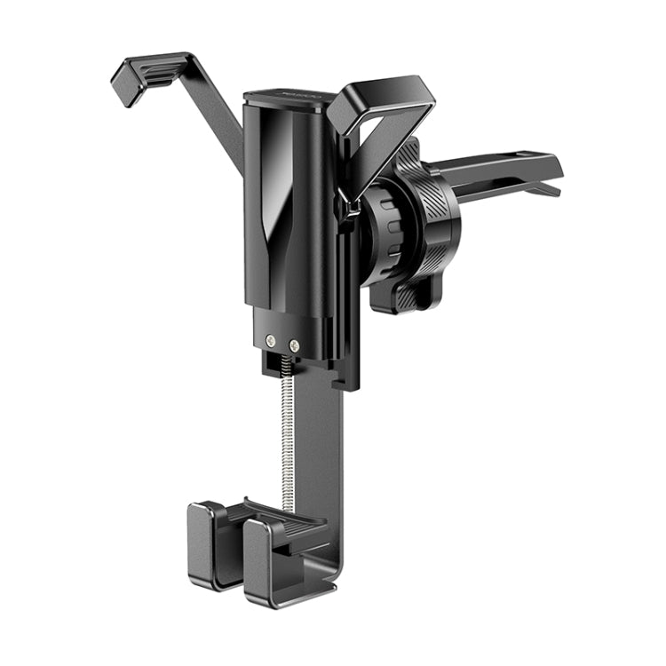 Yesido C86 Foldable Air Outlet Gravity Car Phone Holder(Black)