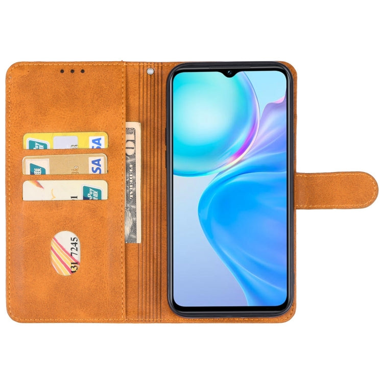 For vivo Y77e (t1) Leather Phone Case