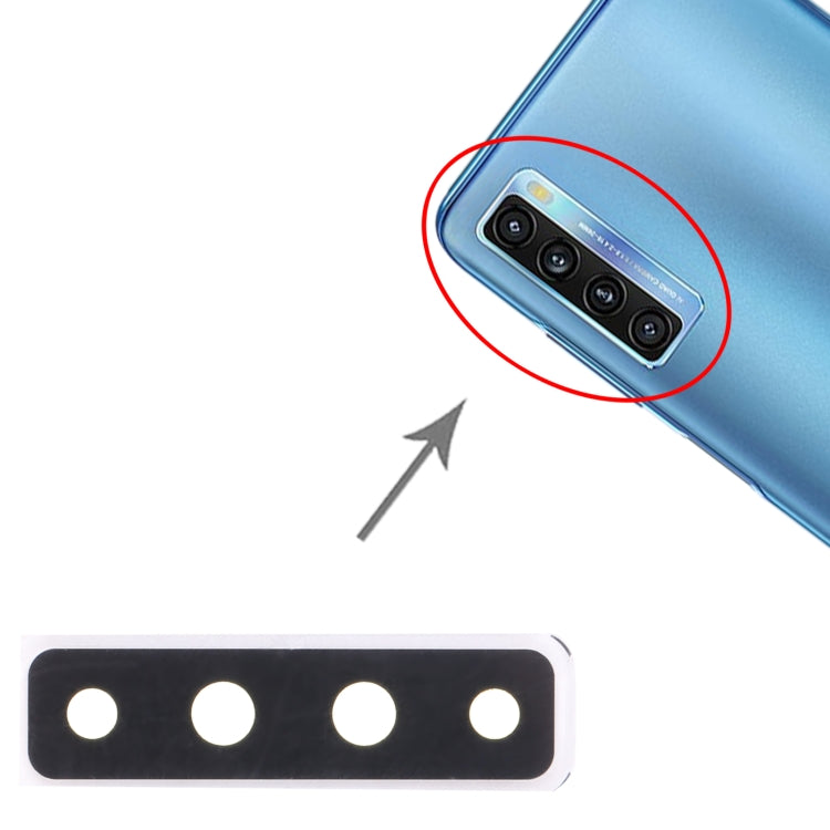 For TCL 20 Lite 10pcs Back Camera Lens
