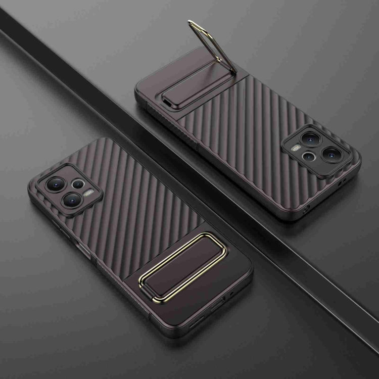 For Xiaomi Redmi Note 12 5G Global Wavy Textured Phone Case