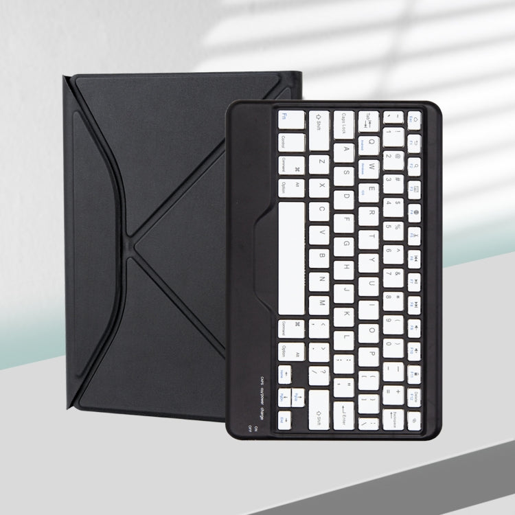 Z10B For iPad 10th Gen 10.9 2022 Pen Slot Bluetooth Keyboard Leather Tablet Case